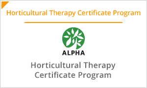 Horticultural Therapy Certificate Program