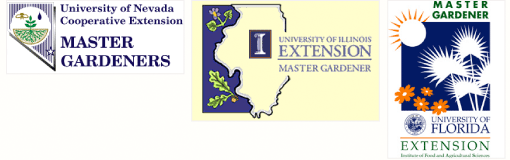 「Master Gardener Program」の開講を知らせる州立大学ホームページのバナー