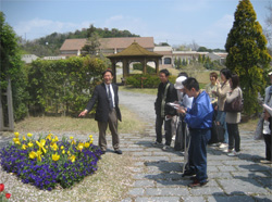 キャンパスを活用した園芸の学習