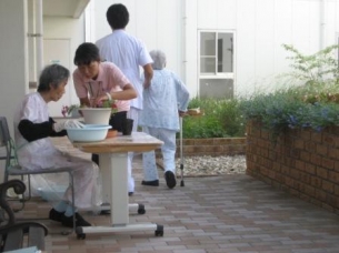 リハビリテーション病院における園芸療法