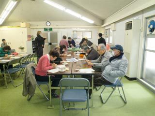 質問紙による園芸歴などのアセスメント